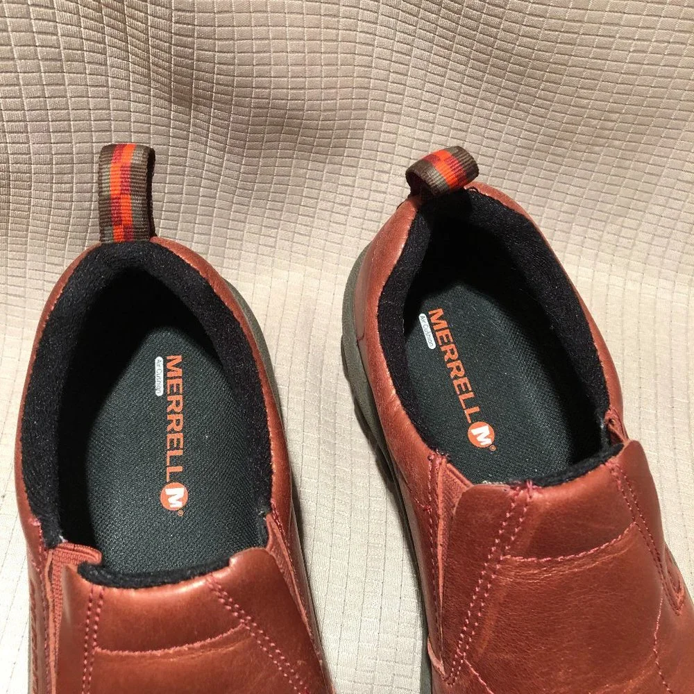 Merrell women jungle mocs rusty orange slip on, 9 - Picture 4 of 11